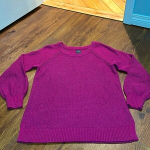 Pink/purple GAP Crewneck Sweater Size M